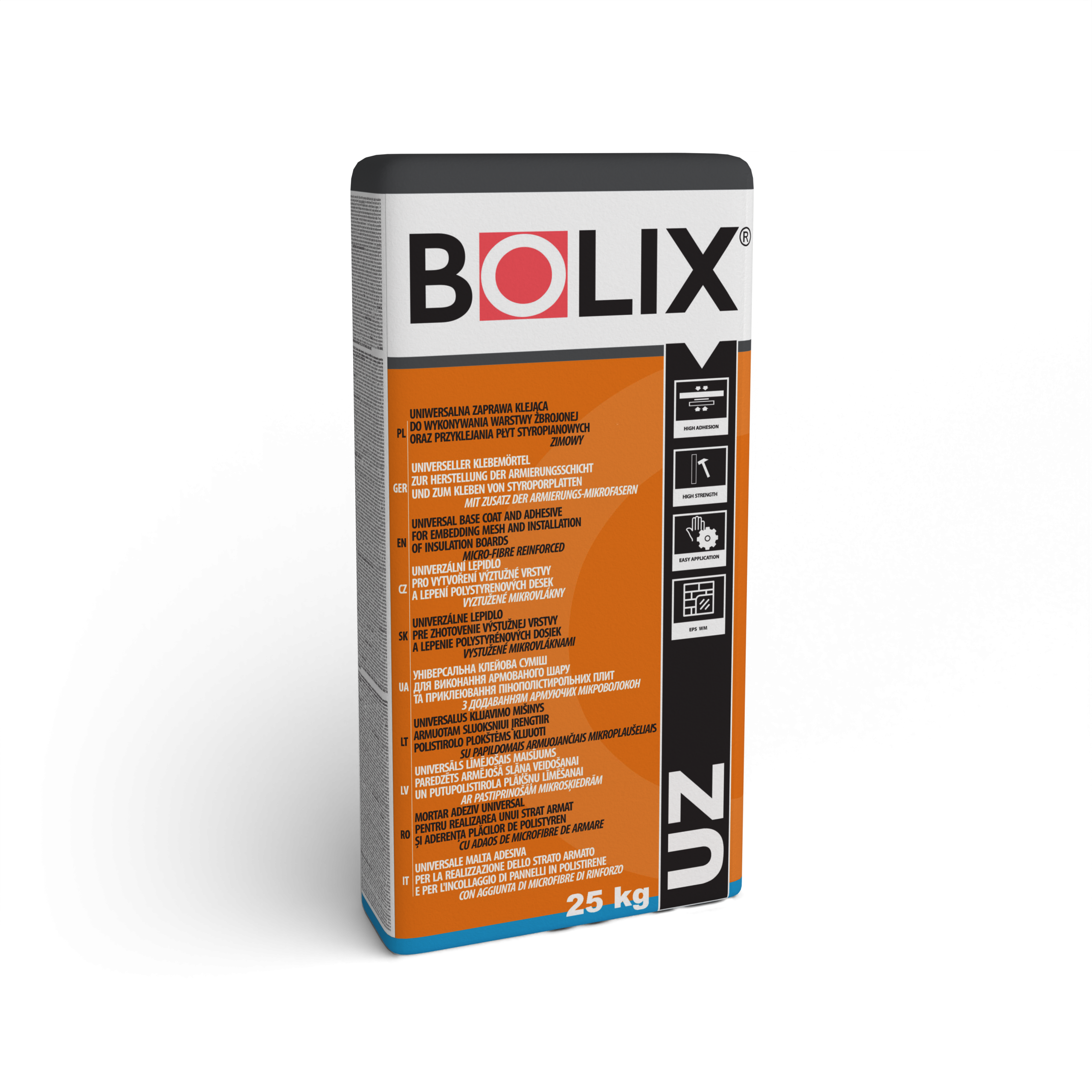 BOLIX UZ 25 kg universalūs žieminiai klijai