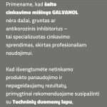 GALVANOL 520 ml aerozolis – šaltas cinkavimas ir metalo apsauga