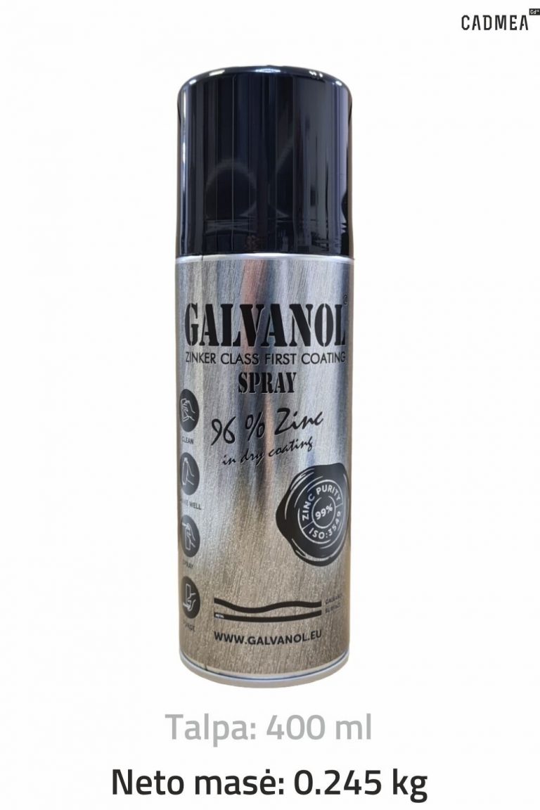 Šalto cinkavimo mišinys GALVANOL, aerozolis 520 ml