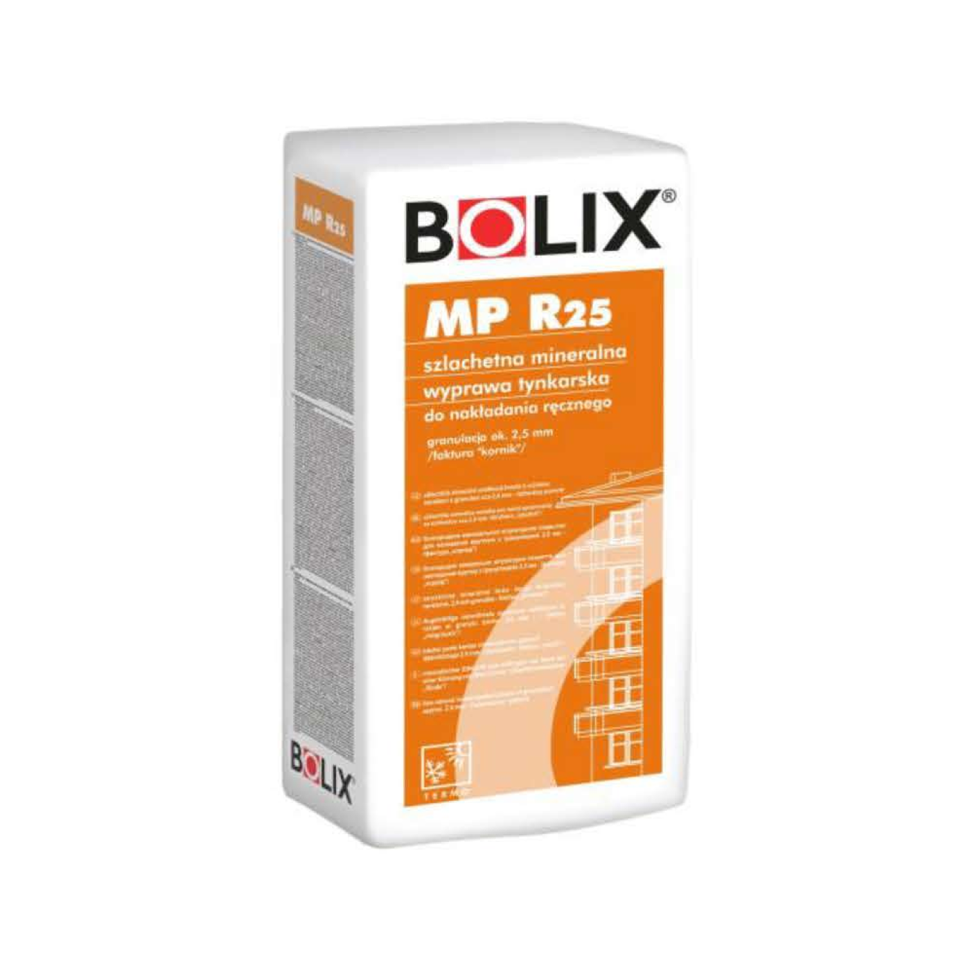BOLIX MP R 25 25 kg mineralinis tinkas