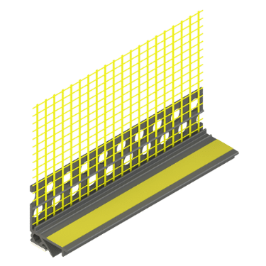 SMART 420a 2D Profilis tarp lango rėmo ir tinko
