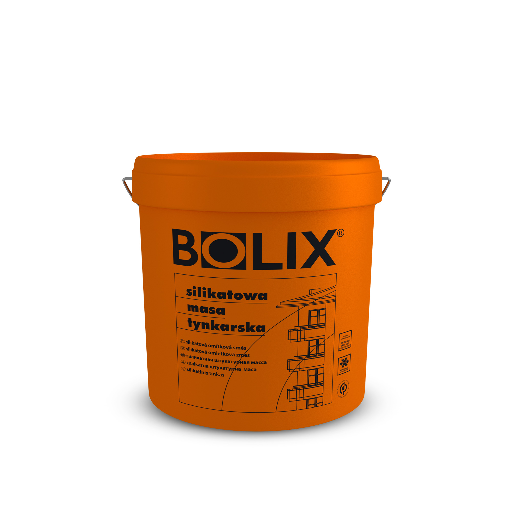 BOLIX S silikatinis fasadinis tinkas