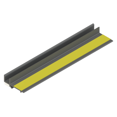 SMART 406 LA Profilis tarp lango rėmo ir tinko 6 mm be tinklelio