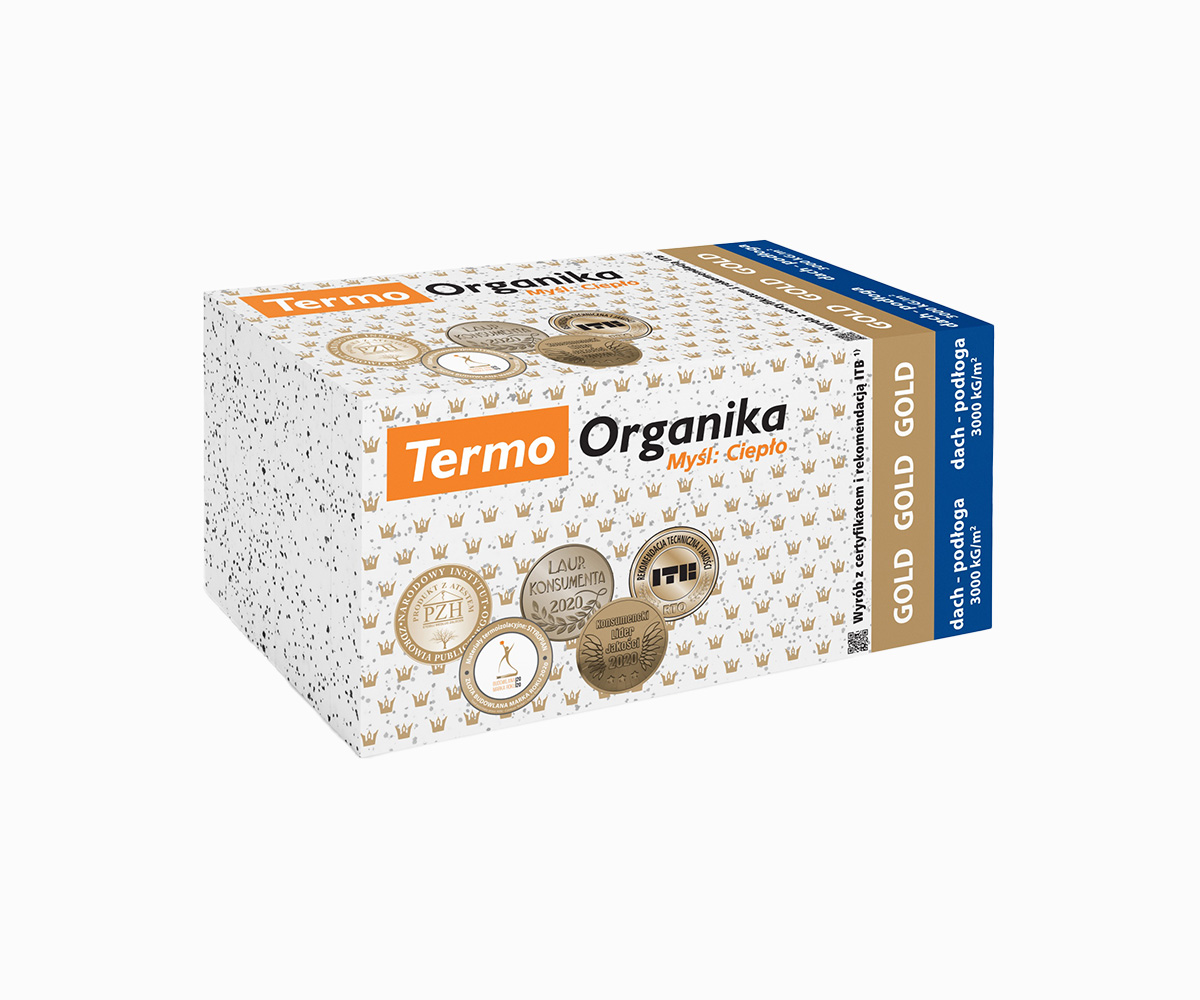 TERMO ORGANIKA GOLD dach-podłoga – EPS izoliacinės plokštės