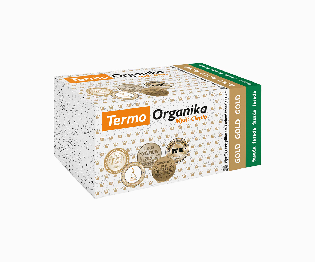TERMO ORGANIKA GOLD fasada – EPS izoliacinės plokštės