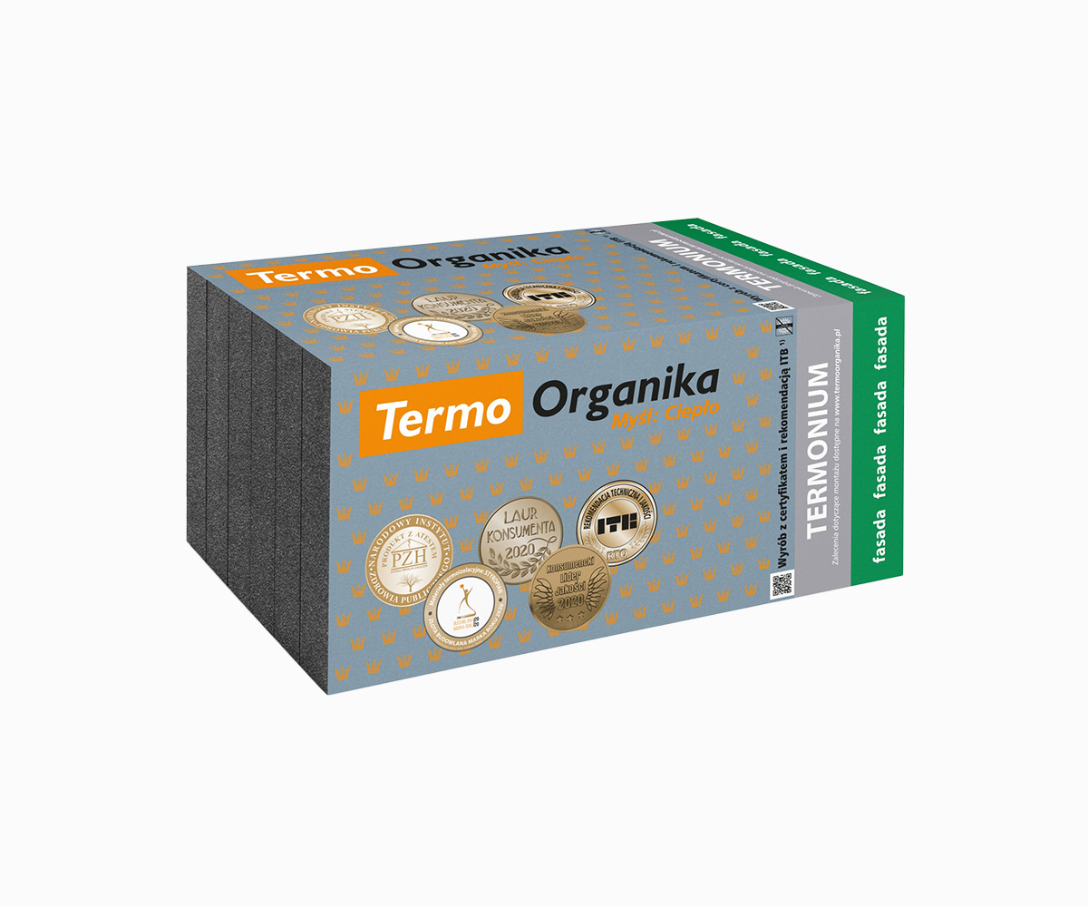 TERMO ORGANIKA TERMONIUM fasada – EPS izoliacinės plokštės